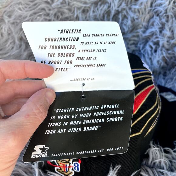 Starter Baseball Cap Chicago Bulls NBA Champions 98 NWT Locker Room Hat - Picture 11 of 16